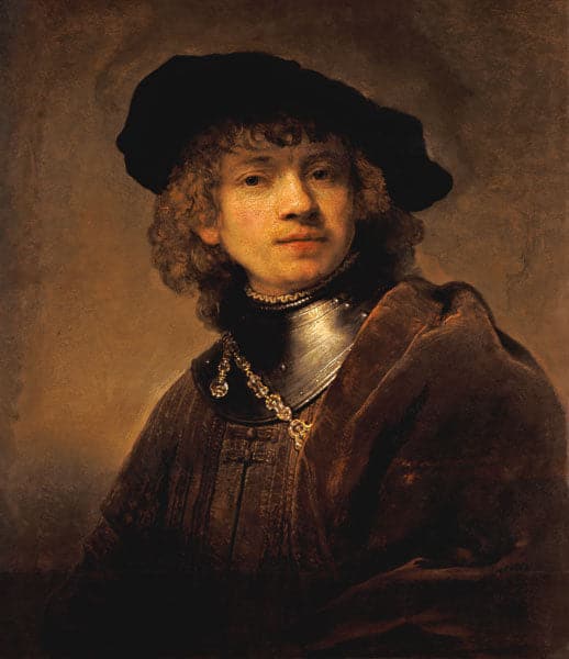 Autoritratto di Rembrandt van Rijn Rembrandt van Rijn 70x85