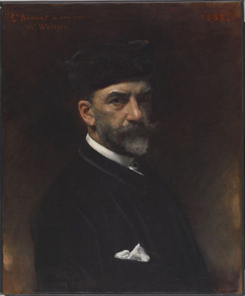 Autoritratto dedicato a William Walters – Léon Bonnat Léon Bonnat 70x85