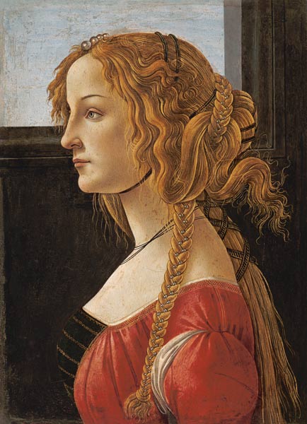 Ritratto di Simonetta Vespucci – Sandro Botticelli Sandro Botticelli 70x105