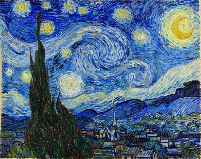 La Notte stellata – Van Gogh Quadri Popolari 85x75