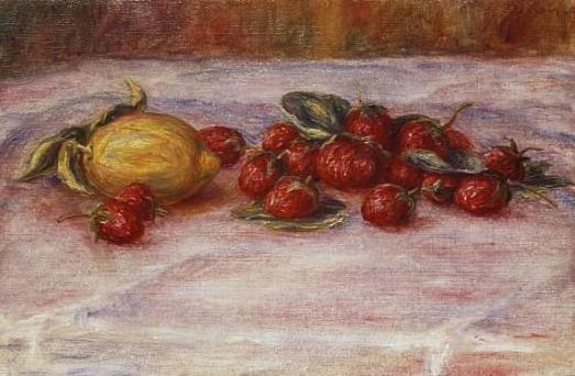 Fragole e limoni – Pierre-Auguste Renoir Pierre-Auguste Renoir 105x70