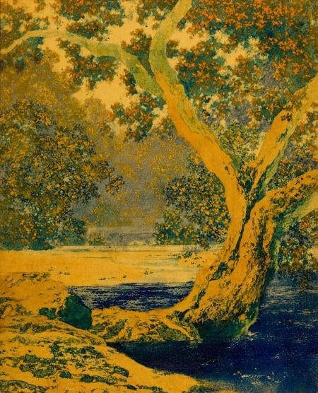 Studio per Autumn Brook – Maxfield Parrish Maxfield Parrish 70x85