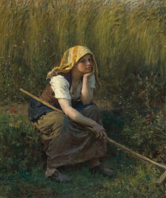 Estate – Jules Breton Jules Breton 70x85