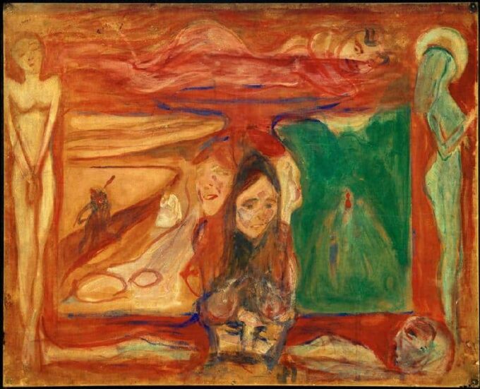 Studio simbolico – Edvard Munch Edvard Munch 85x75