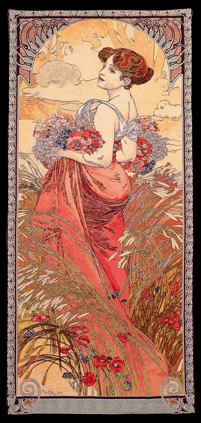 Le stagioni: l’estate – Mucha Alfons Mucha 70x140