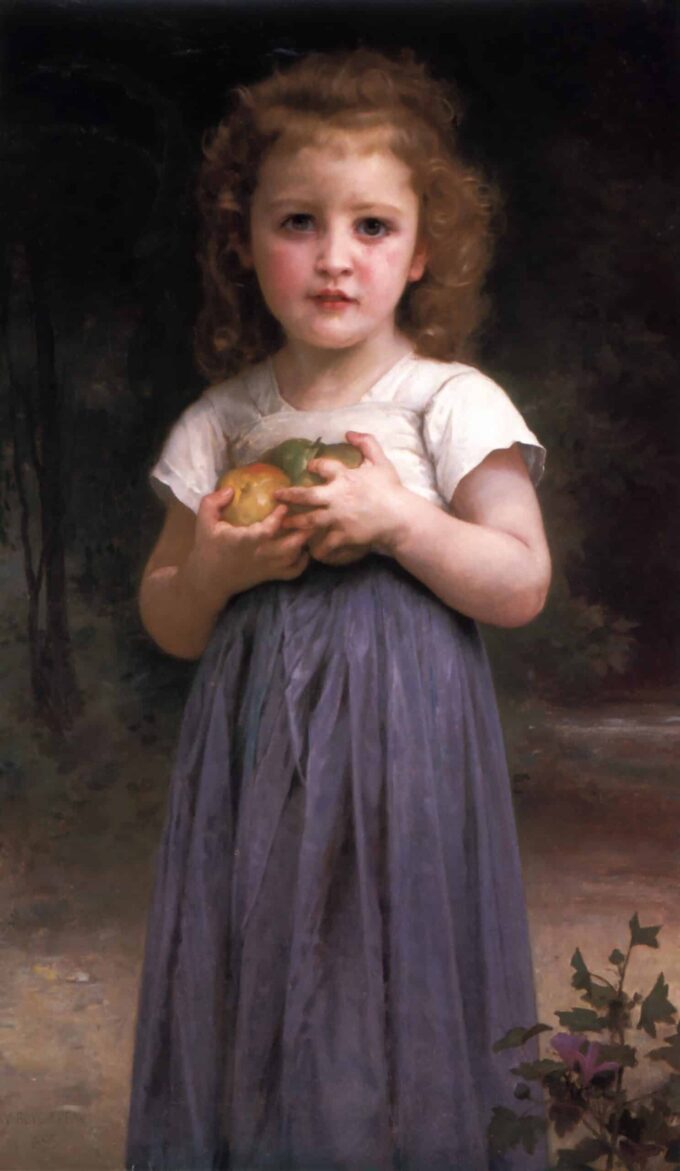 Adolescenti e bambini – William Bouguereau William Bouguereau 70x120