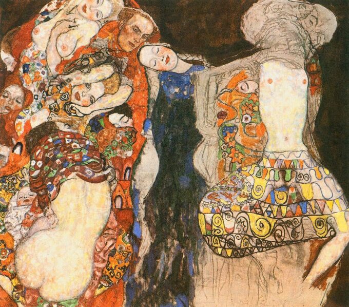 La sposa incompiuta – Gustav Klimt Gustav Klimt 70x70