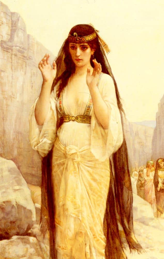 La figlia di Jeftè – Alexandre Cabanel Alexandre Cabanel 70x105