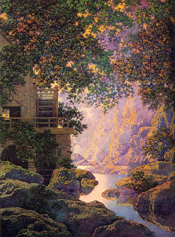 Il vecchio Glen Mil – Maxfield Parrish Maxfield Parrish 70x105