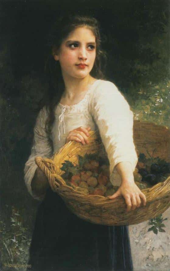 Le Prugne – William Bouguereau William Bouguereau 70x105