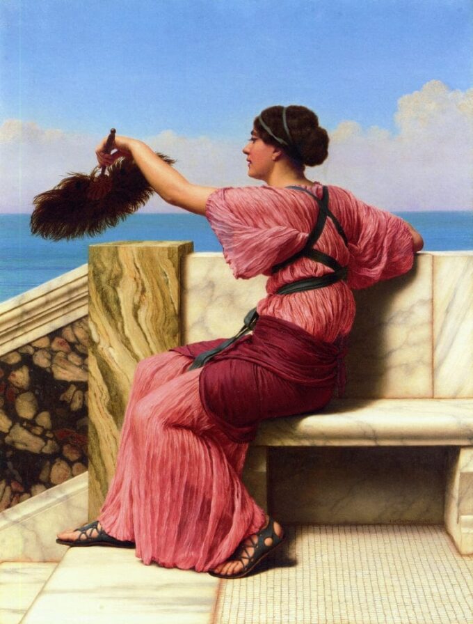 Il segnale – John William Godward John William Godward 70x85