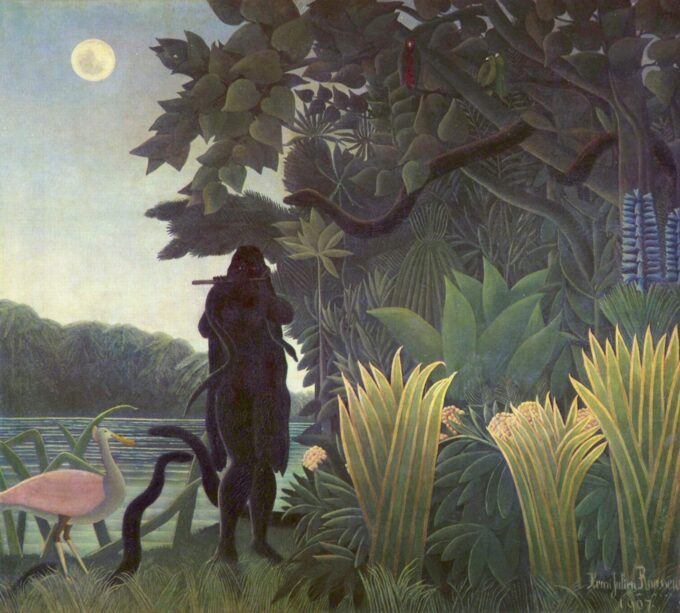 Il domatore di serpenti – Henri Rousseau Henri Rousseau 70x70