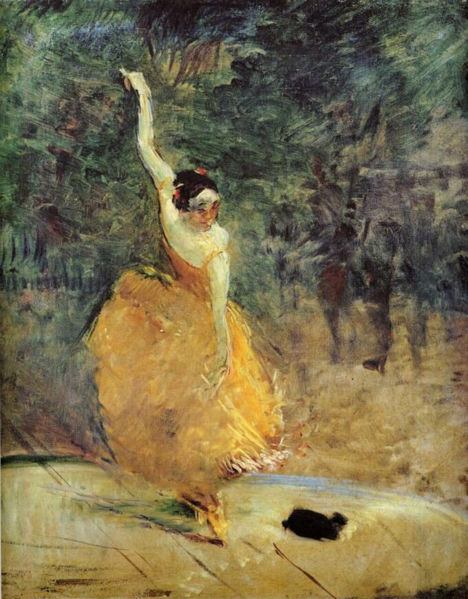 Danzatore spagnolo – Toulouse Lautrec Henri de Toulouse-Lautrec 70x85