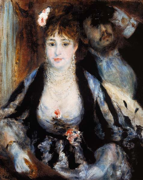 La scatola del teatro – Pierre-Auguste Renoir Pierre-Auguste Renoir 70x85