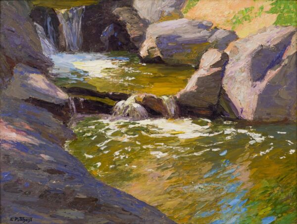 La Cascata – Edward Henry Potthast Edward Henry Potthast 85x75