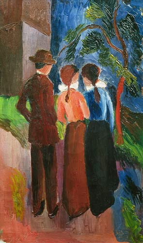 La marca – August Macke August Macke 70x120