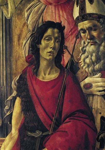 Madonna col Bambino, angeli e santi – Sandro Botticelli Sandro Botticelli 70x105