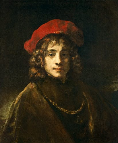 Titus, il figlio dell’artista – Rembrandt van Rijn Rembrandt van Rijn 70x85