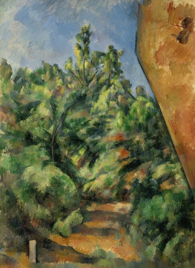 Il roccia rossa – Paul Cézanne Paul Cézanne 70x105