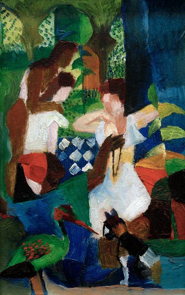 Il gioielliere turco – August Macke August Macke 70x105