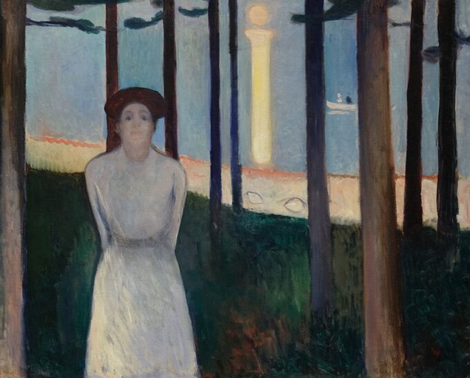 La Voce (Notte d’estate) – Edvard Munch Edvard Munch 85x75