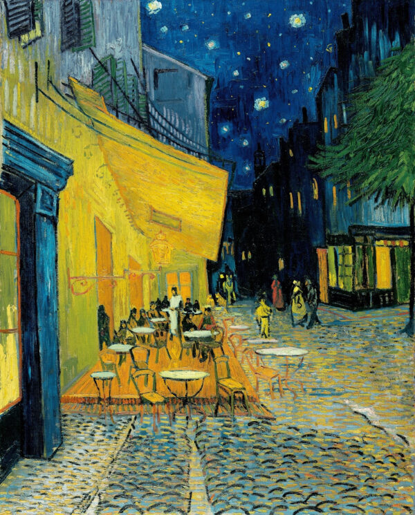 Terrazza del caffè di sera – Van Gogh Quadri Popolari 70x85