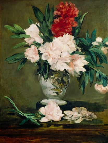 Vaso di peonie – Edouard Manet Édouard Manet 70x85