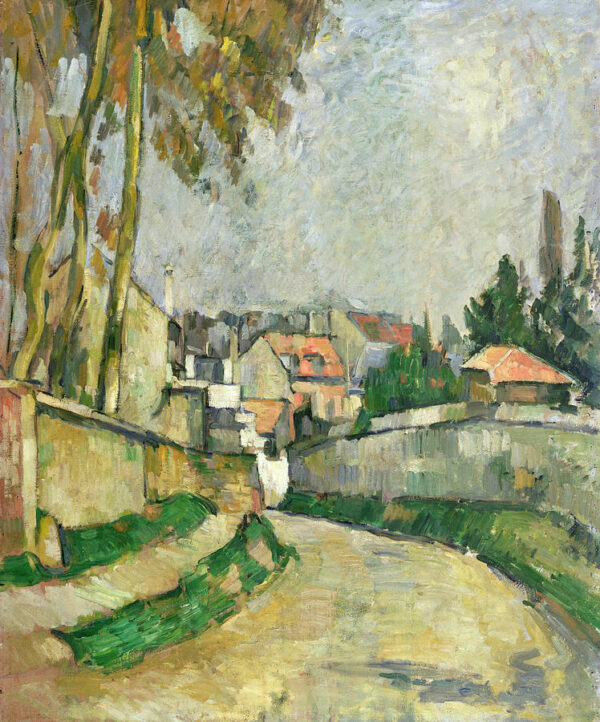 Strada del villaggio – Paul Cézanne Paul Cézanne 70x85