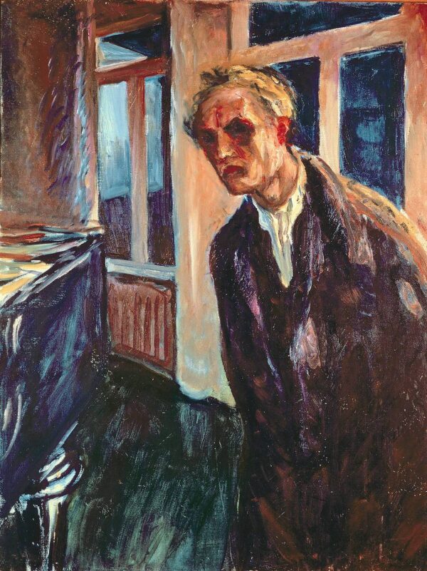 Vagabondo di notte: autoritratto – Edvard Munch Edvard Munch 70x85