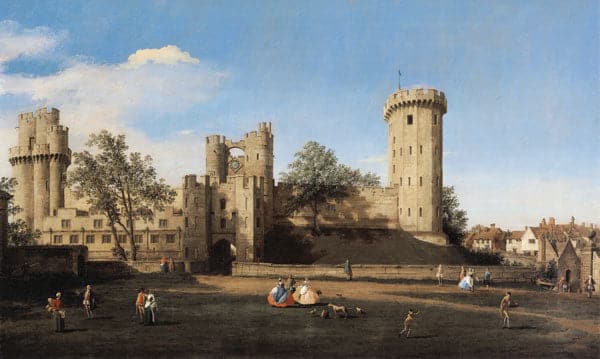 Château Warwick, facciata Est – Giovanni Antonio Canal Giovanni Antonio Canal 120x70