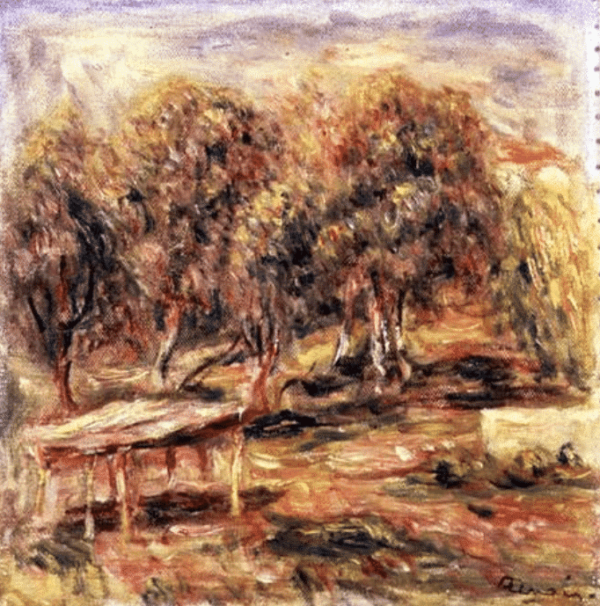 Paesaggio del Midi – Pierre-Auguste Renoir Pierre-Auguste Renoir 70x70