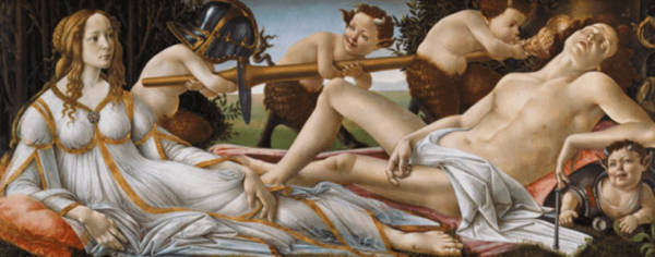 Venere e Marte – Sandro Botticelli Sandro Botticelli 160x70