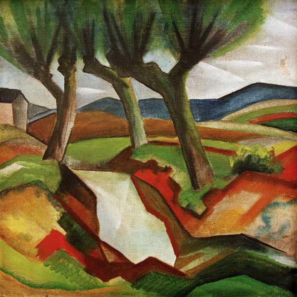 Presso il ruscello – August Macke August Macke 70x70