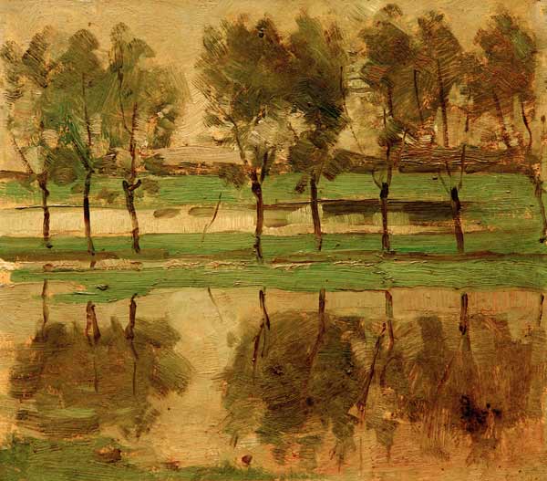 Saule con sole – Mondrian Piet Mondrian 70x70