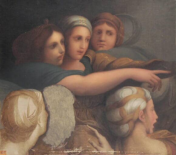 Gruppo di donne – Jean-Auguste-Dominique Ingres Jean-Auguste-Dominique Ingres 70x70