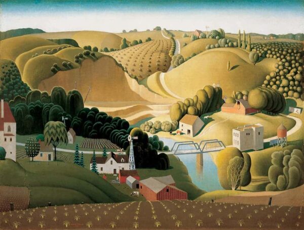 Stone City (Iowa) – Grant Wood Grant Wood 85x75