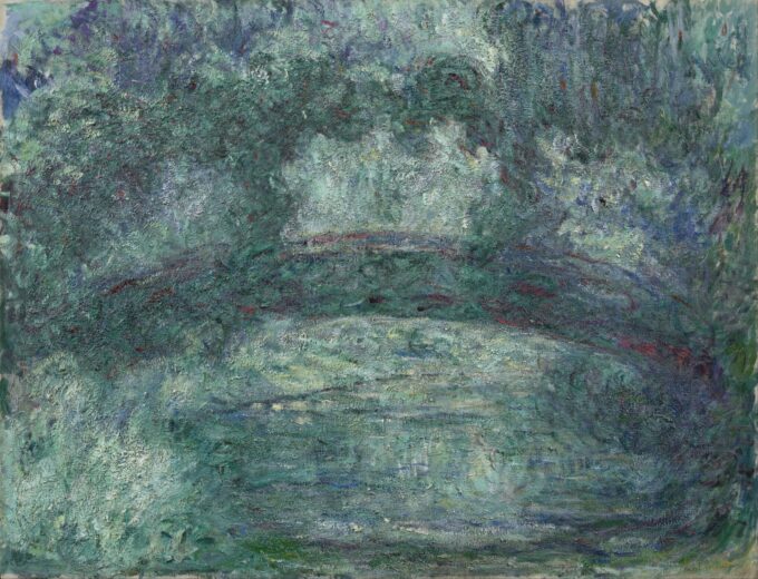 Il ponte giapponese, 1919 – Claude Monet Claude Monet 85x75