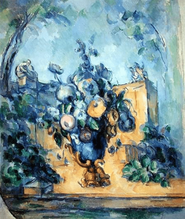 Grande vaso nel giardino – Paul Cézanne Paul Cézanne 70x85