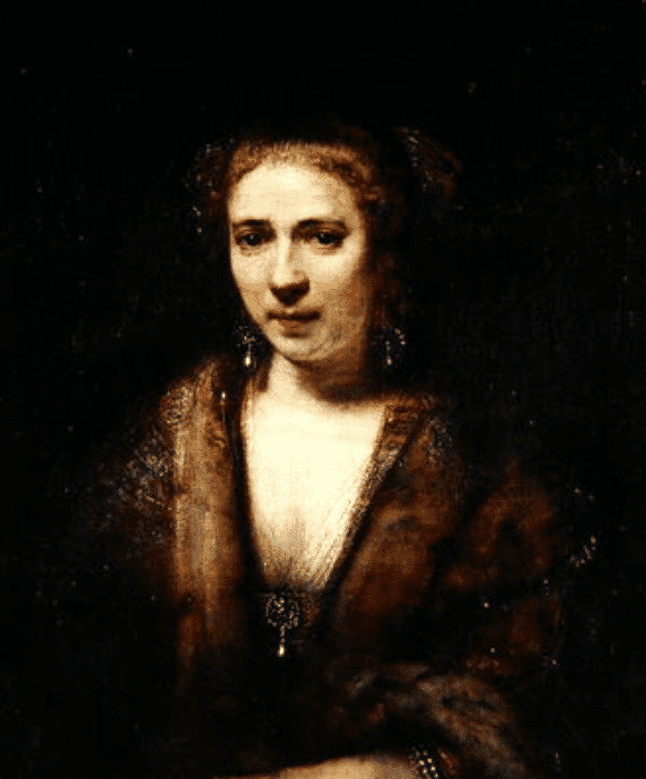 Ritratto di Hendrikje Stoffels – Rembrandt van Rijn Rembrandt van Rijn 70x85