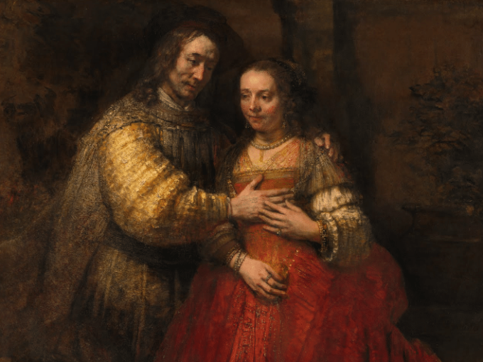 La fidanzata ebrea – Rembrandt van Rijn Rembrandt van Rijn 85x75