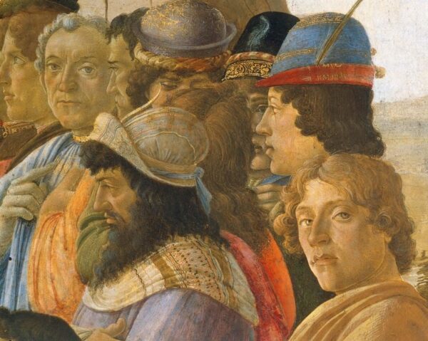 Roi del culto, sezione – Sandro Botticelli Sandro Botticelli 85x75