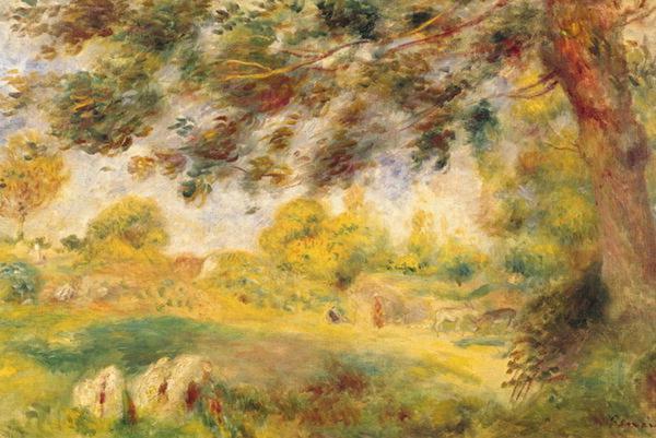 Paesaggio di primavera – Pierre-Auguste Renoir Pierre-Auguste Renoir 105x70