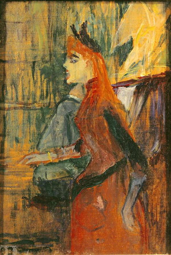 La lezione di canto – Toulouse Lautrec Henri de Toulouse-Lautrec 70x105