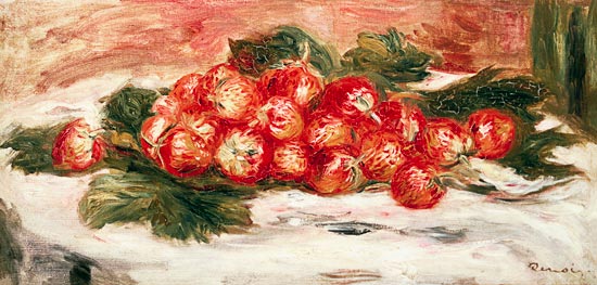 Fragole su una tovaglia bianca – Pierre-Auguste Renoir Pierre-Auguste Renoir 140x70