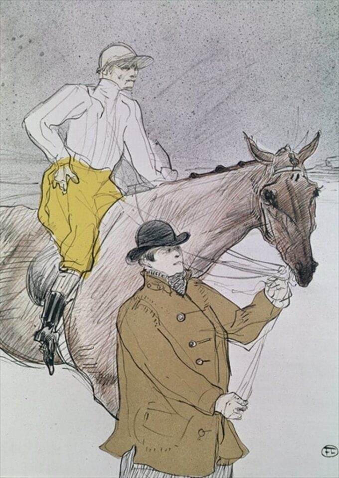 I fantini hanno dato il via – Toulouse Lautrec Henri de Toulouse-Lautrec 70x105