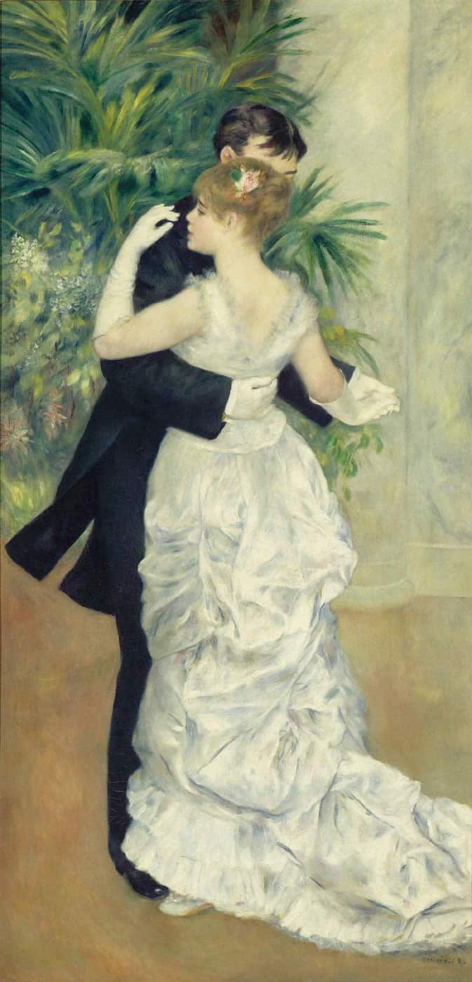 Danza in città – Pierre-Auguste Renoir Pierre-Auguste Renoir 70x140