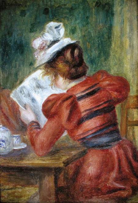 Giovane ragazza che legge – Pierre-Auguste Renoir Pierre-Auguste Renoir 70x105