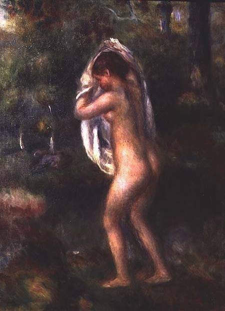 Giovane ragazza che si spoglia – Pierre-Auguste Renoir Pierre-Auguste Renoir 70x105