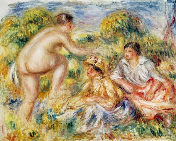 Giovani ragazze nella campagna – Pierre-Auguste Renoir Pierre-Auguste Renoir 85x75